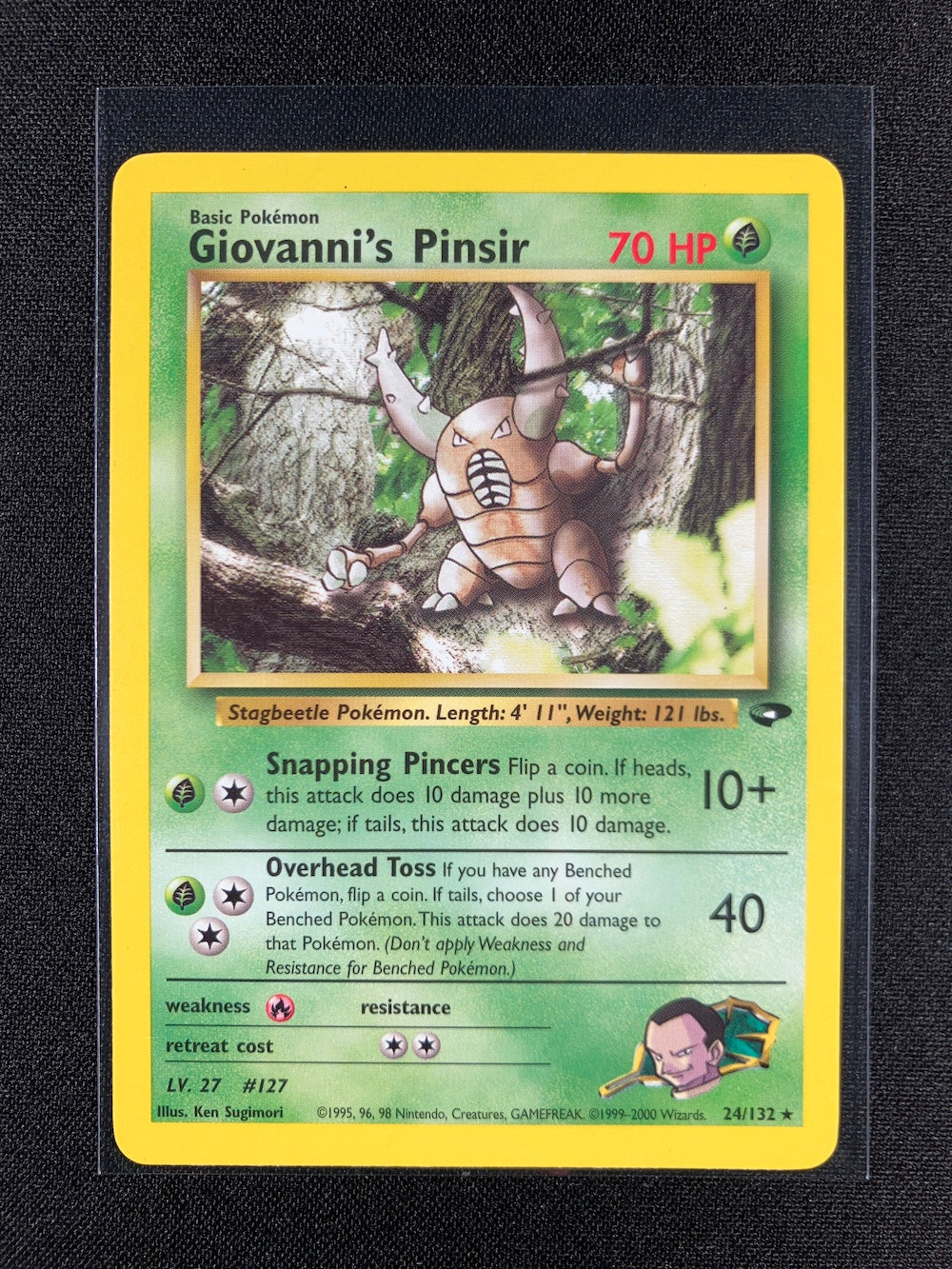 Giovanni's Pinsir - Gym Challenge - #24