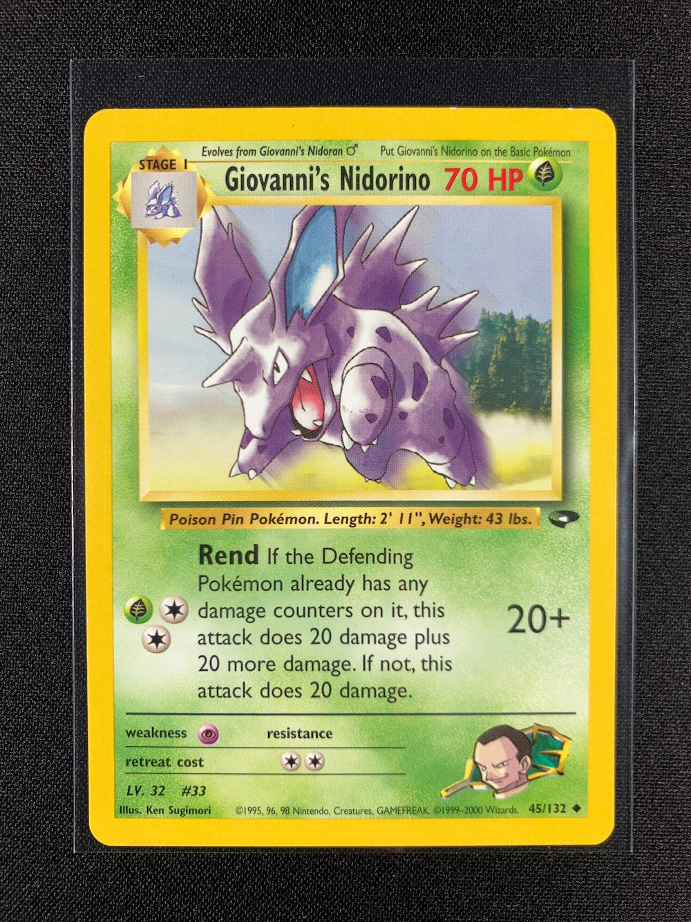 Giovanni's Nidorino - Gym Challenge - #45