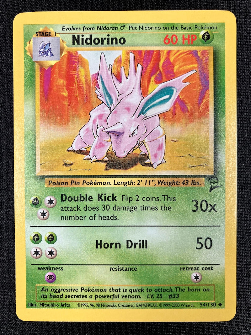 Nidorino - Base Set 2 - #54