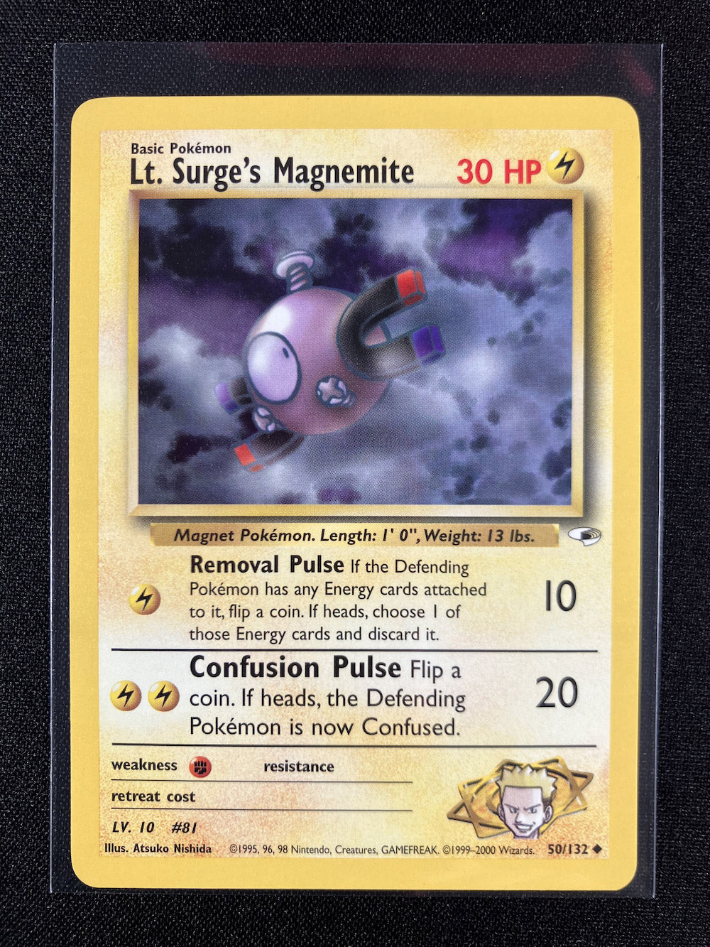 Lt. Surge's Magnemite - Gym Heroes - #50